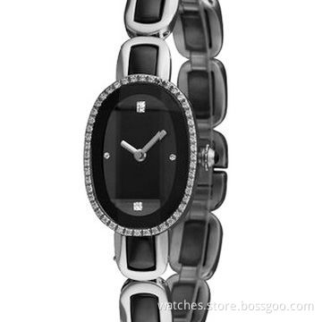 2014 New Luxury High-quality Ceramic Bracelet Fashionable Watches for Women, Waterproof, Diamond